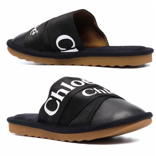Chloe mule cuir avec - chloe,