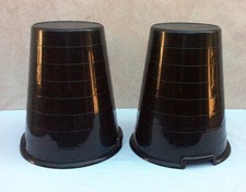 IKEA TABOURET PVC NOIR -