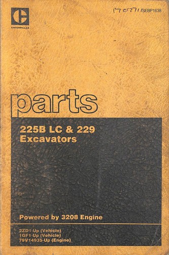 1986 caterpillar 225b 229 - 1986, lc