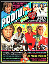 PODIUM n°93 # 1979 # CLAUDE FRANCOIS - AVEC CADEAU POSTER INCLUS ATTACHE
