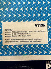 Filtre a air PURFLUX A1196 Renault Mercedes Nissan