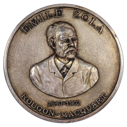 France médaille emile - emile, zola