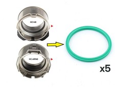 5X Joint De Tuyau Turbo Pour