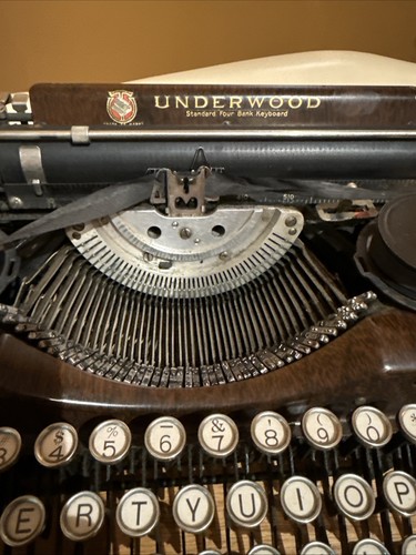 Underwood typewriter standard - underwood,