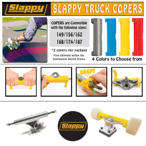 Slappy skateboard truck copers - skateboard,