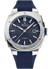Alpina Montre Bleu Analogique