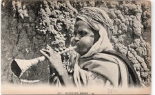 CARTE POSTALE ALGERIE / MUSICIEN ARABE