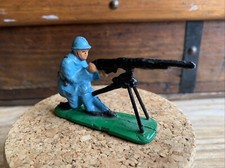 Ancien Soldat en plomb Mitrailleur ( Guerre 14-18 )
