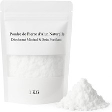 Poudre Pierre d'Alun 1kg - Déodorant 100% Naturel & Ingrédient Cosmétique Pur