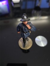 Figurine Del Prado plomb soldat Pompier Londres Tenue de Feu 1934