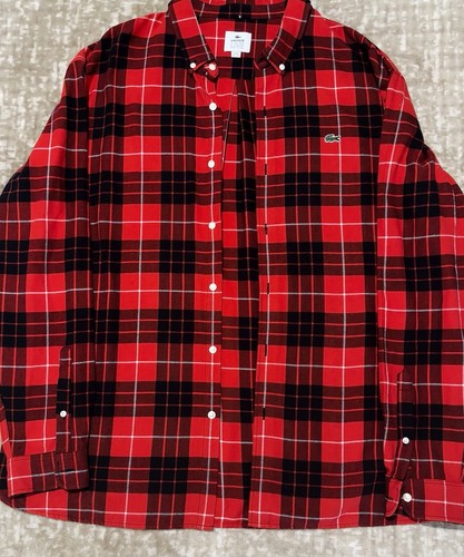 Chemise flanelle lacoste ve - flanelle, l!ve