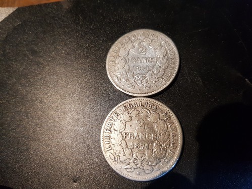 Choix francs 1872 k - au,