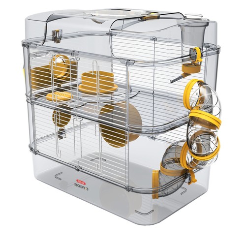 Cage duo rody3 couleur - cage, banane