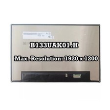 B133UAK01.H 13.3" 1920×1200 IPS Affichage Panneau Slim LED LCD Écran Remplacer