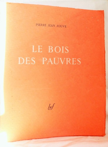 Jouve le bois - (pierre-jean),