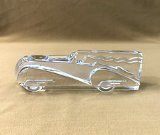 sculpture bas relief voiture cristal DAUM modèle DEAUVILLE par Xavier FROISSART