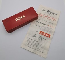 Doxa rare 1978 boîte pour - doxa,