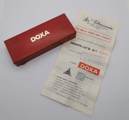 Doxa rare 1978 - doxa, pour
