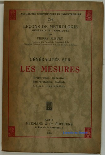Leçons métrologie générale