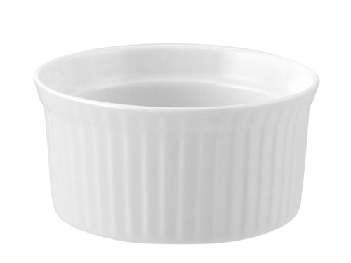 Ramequin porcelaine blanche - en,