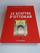 LES ARCHIVES TINTIN Le Sceptre d’Ottokar Atlas Moulinsart 2011 Très bon état
