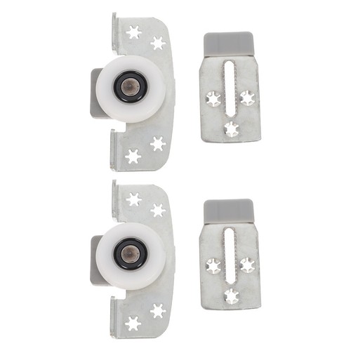 Lot roulettes pour porte - de,