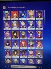 Compte Genshin Impact  ar55 EU