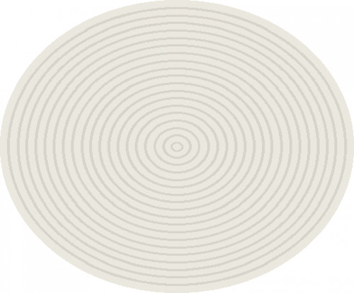 Tapis contemporain rond