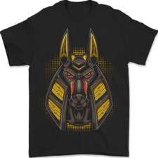 Anubis Égyptien God T-Shirt 100% Coton