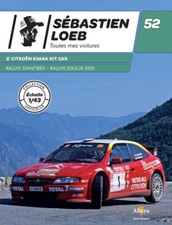 Fascicule 52 LOEB - HANSEN - CITROEN Xsara Kit Car Rallye Antibes Azur 2001