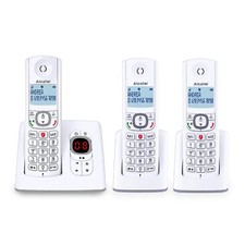 F530 Voice Trio - Téléphone Fixe Sans Fil DECT Avec Répondeur - Grand Écran R...