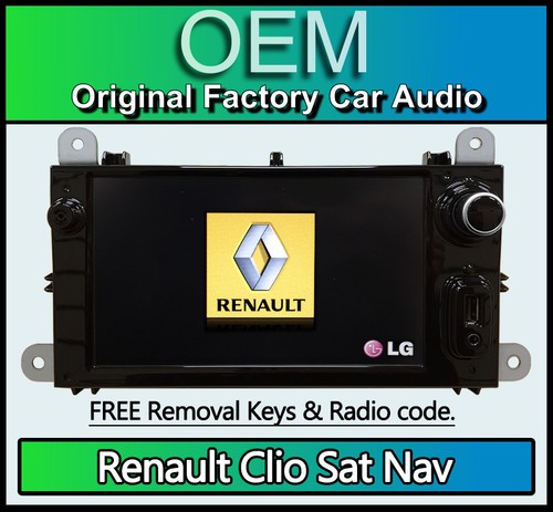 Renault clio gps stéréo - renault,