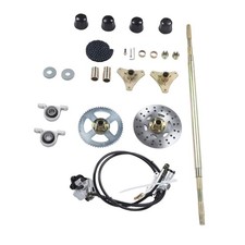 Kit 'Essieu Arrière Go Kart 24 Pièces Roues Go Kart Kit 'Essieu