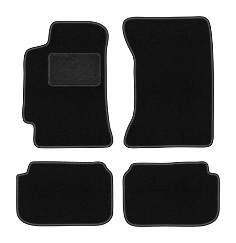 Tapis sol velours - velours, noir