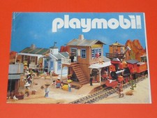 CATALOGUE PLAYMOBIL 1988 FAR WEST CIRQUE FERME CHEVALIER TRAIN PLAYMO SPACE