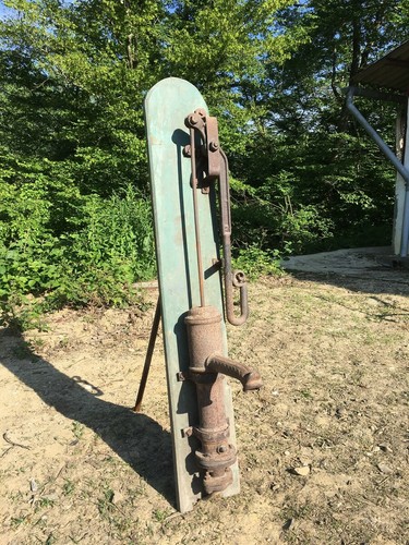 Pompe eau 19ème siècle - pompe,