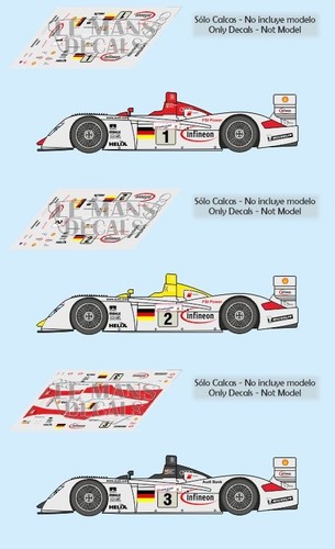 Décal audi lmp mans - décal, r8