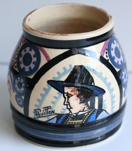 Vase ancien buste - ancien, au