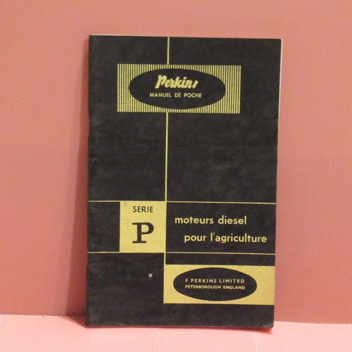 Manuel poche perkins moteur - de,
