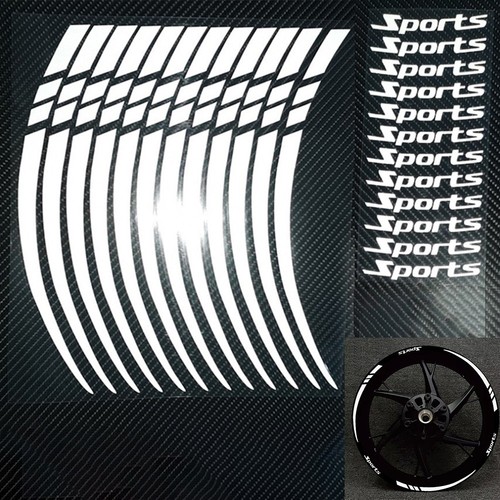 Autocollant bande jante roue