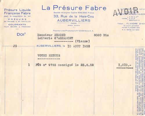 1953 presure liquide - presure,