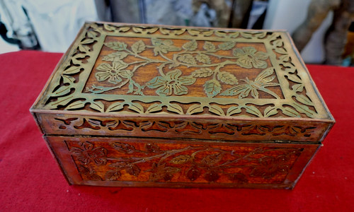 Coffret bijoux travail de - coffret,