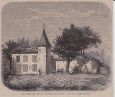 1864  --  LE CHATEAU DELA BASTIDE BESPLAS   3H341
