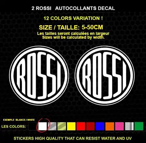 Rossi autocollant - 2,