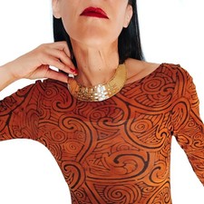 Collier torque vintage 70s