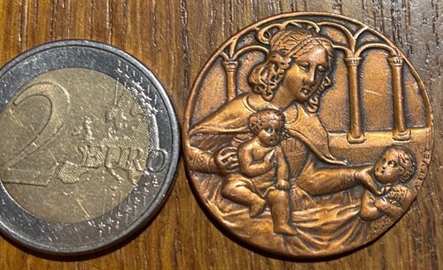 Médaille berceau mere et - de,