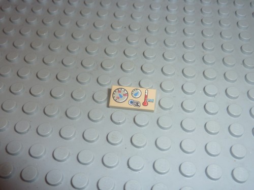 Lego tan tile 1x2 with - with, car