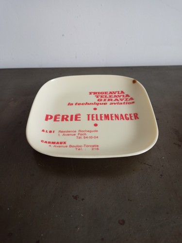 Cendrier publicitaire perie - cendrier,