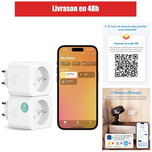 Meross prise intelligente wifi - intelligente,
