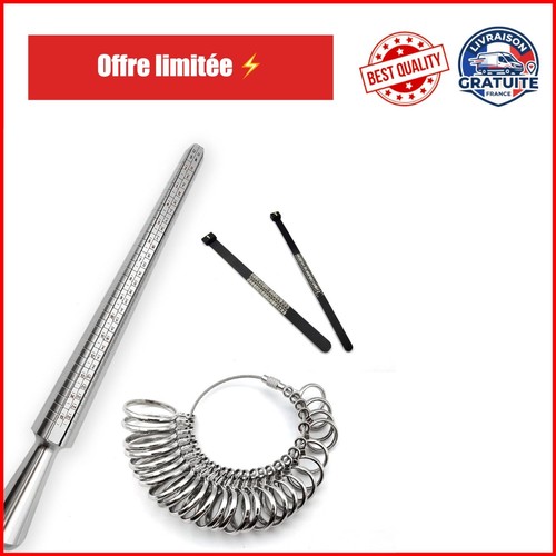 Bague jauge taille doigt - bague,